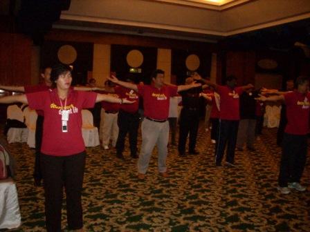 Corporate Tai Chi group session